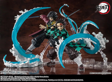 Tanjiro Kamado & Giyu Tomioka -Water Breathing Effect Set-