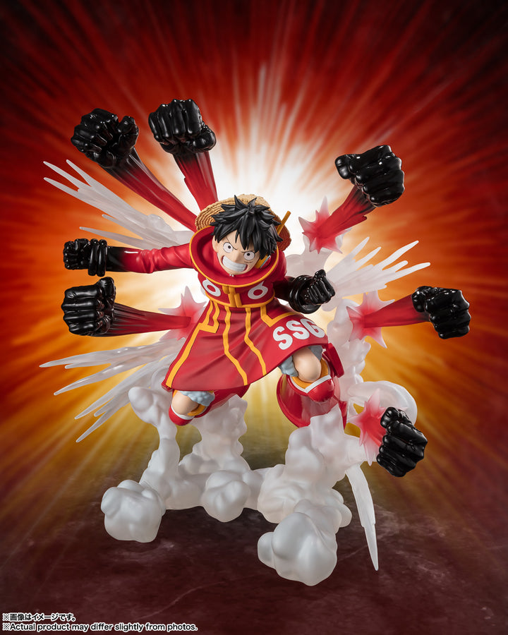 Monkey D. Luffy — Gum-Gum Hawk Gatling